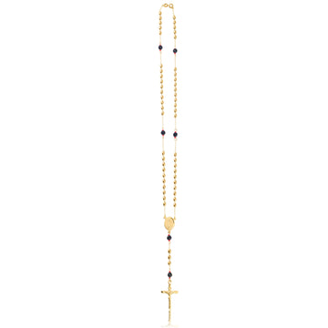18K Gold Layered Oro Laminado Rosarie
